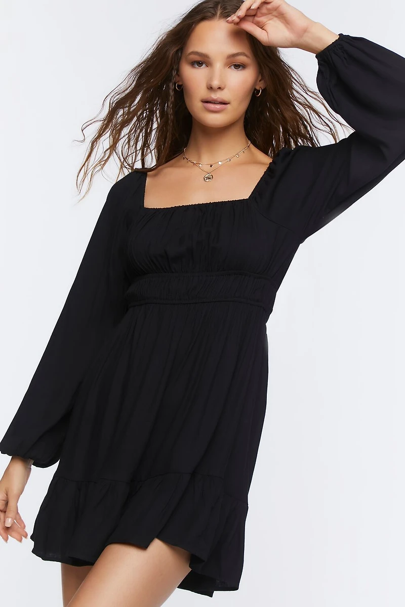 Fit & Flare Mini Dress