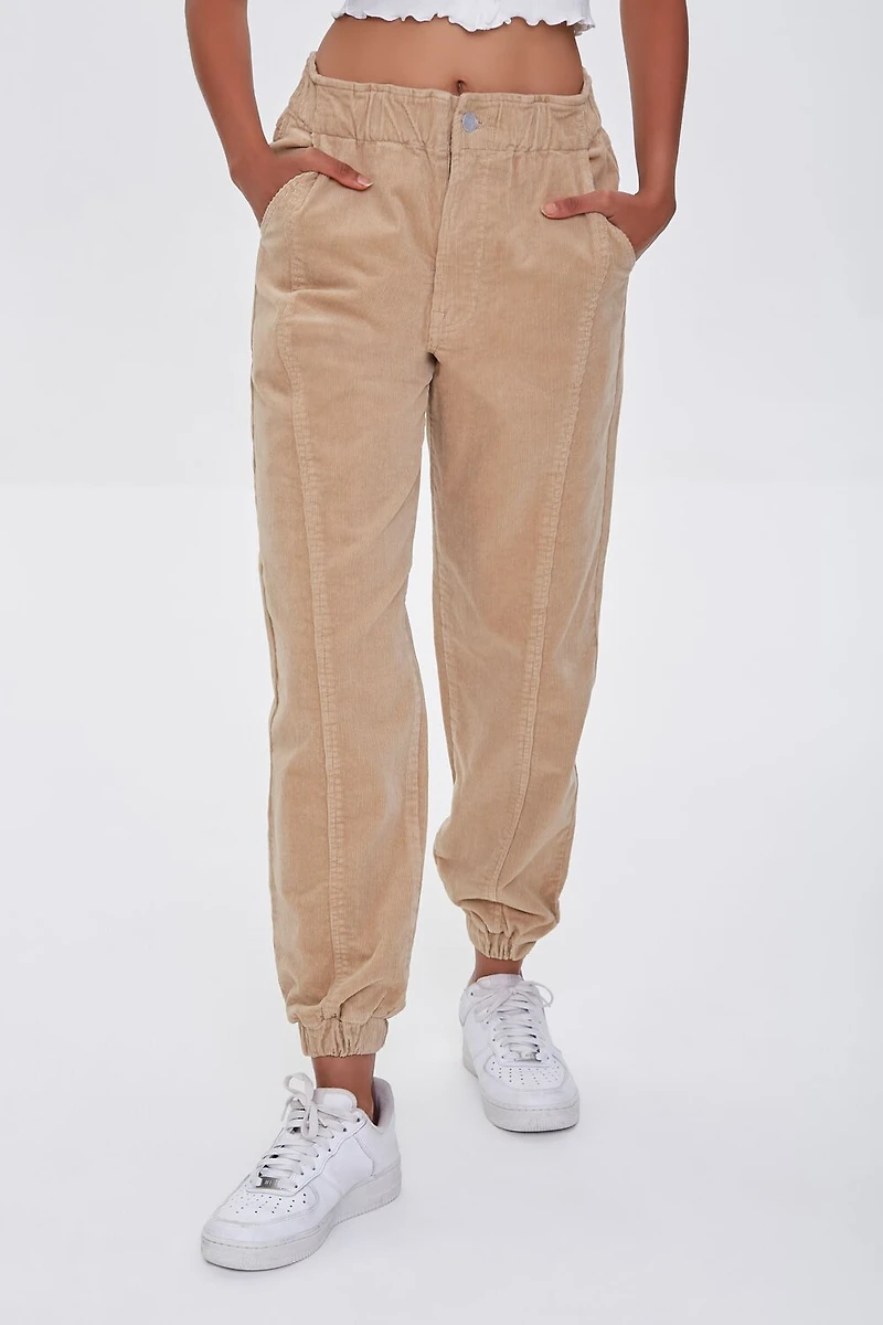 Corduroy Pocket Joggers