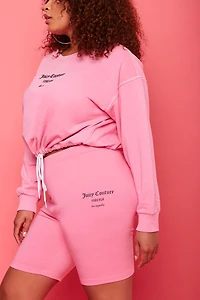 Plus Size Juicy Couture Biker Shorts