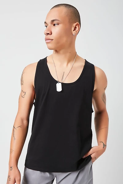 Basic Scoop-Neck Tank Top