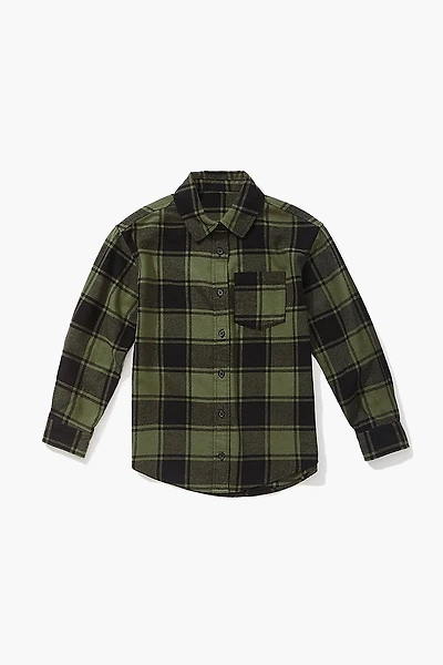 Kids Plaid Shirt (Girls + Boys)