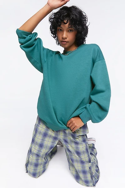 Basic Fleece Crew Pullover