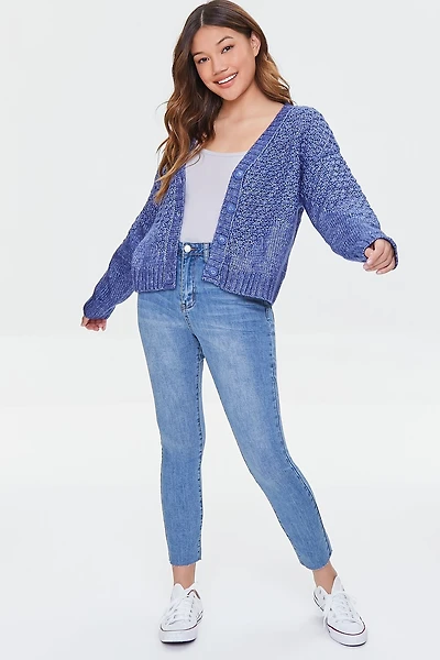 Essential High-Rise Raw-Cut Jeans