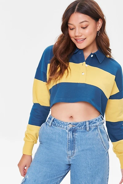 High-Rise Cargo Jeans