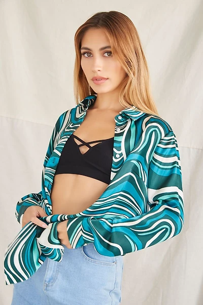 Abstract Print Shirt