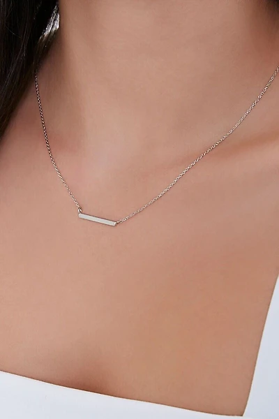 Bar Pendant Necklace