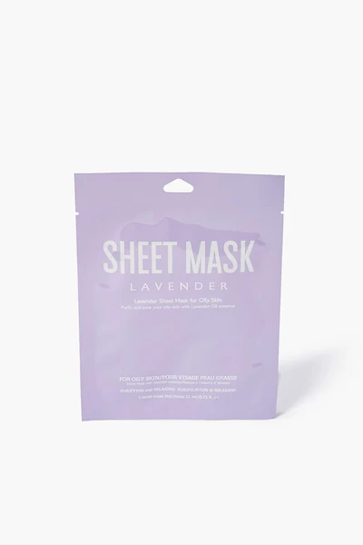 Lavender Face Sheet Mask