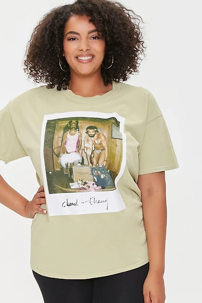 Plus Size Cheech & Chong Graphic Tee