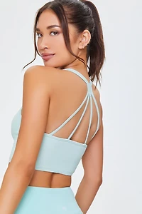 Seamless Caged-Back Sports Bra