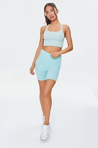 Seamless Caged-Back Sports Bra