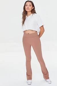Foldover Flare Leggings