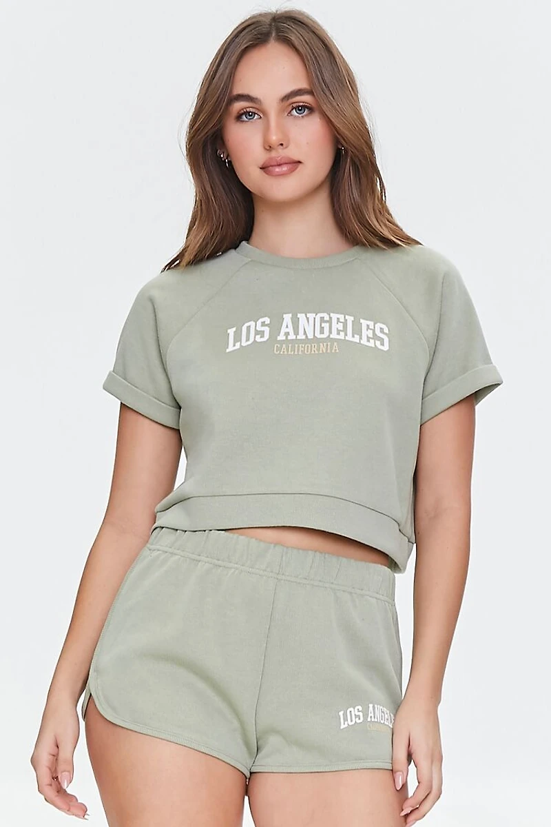 Los Angeles California Graphic Shorts
