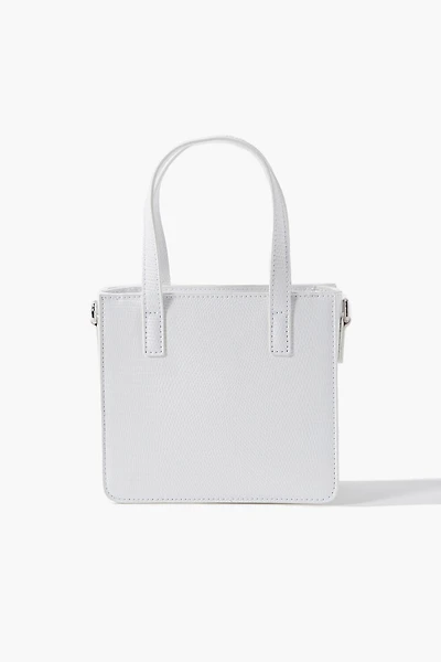 Faux Croc Leather Tote Bag