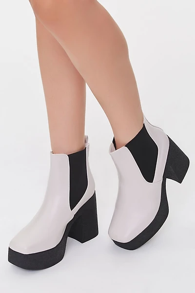 Platform Chelsea Booties