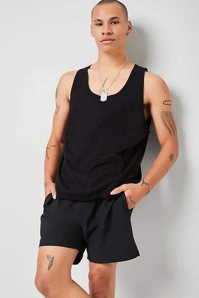 Drawstring Swim Trunks