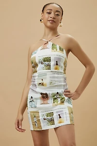 Henry R Jones II Artwork Print Halter Dress