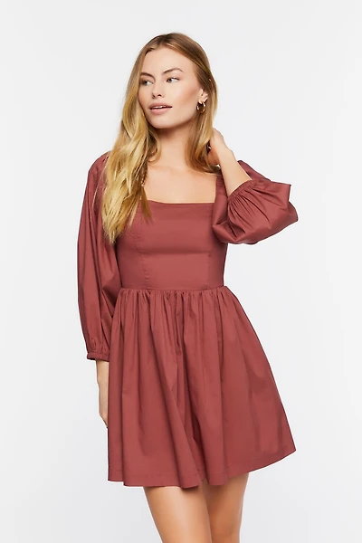 Fit & Flare Mini Dress