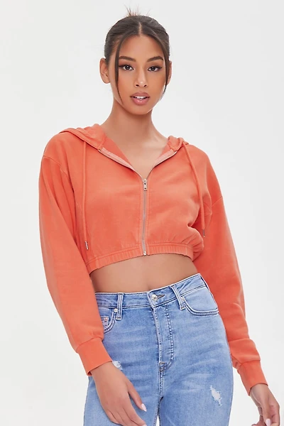 French Terry Zip-Up Hoodie