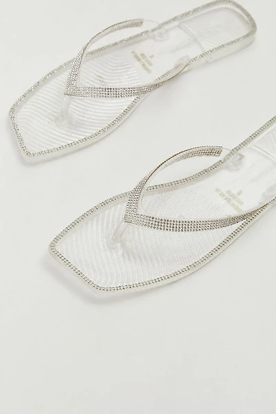 Rhinestone Jelly Sandals