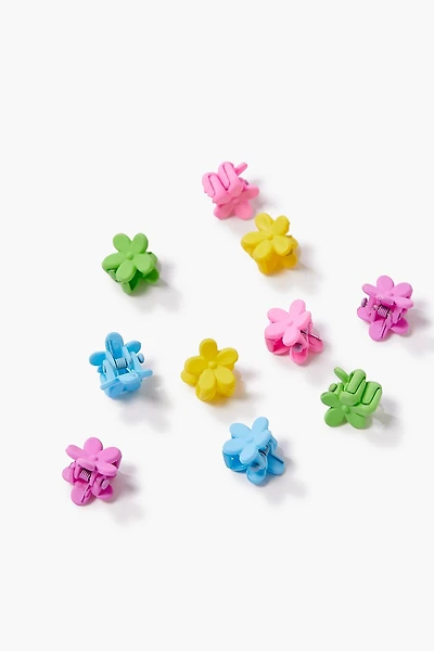 Floral Claw Clip Set