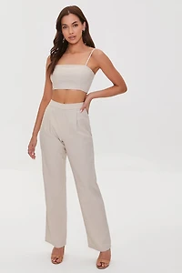 Cropped Cami & Pants Set