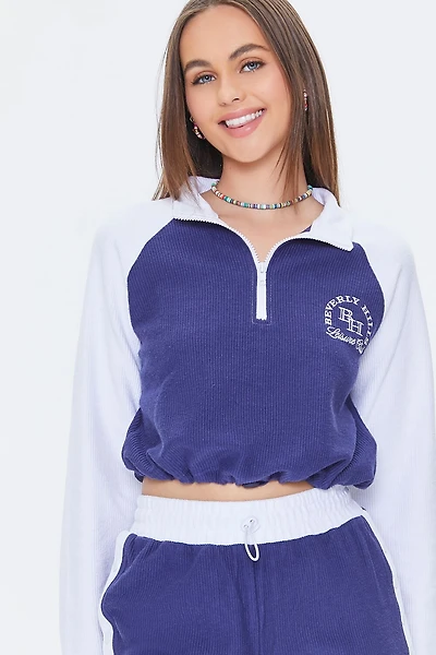 Embroidered Beverly Hills Pullover