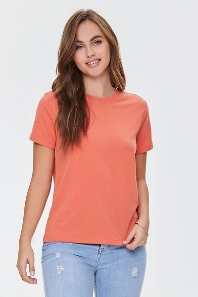 Basic Cotton Crew Tee