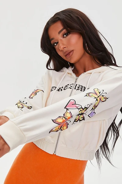 Dreamer Graphic Zip-Up Hoodie