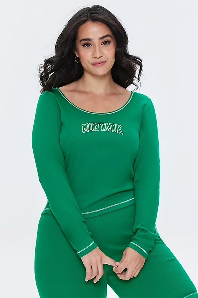 Plus Size Montauk Graphic Tee