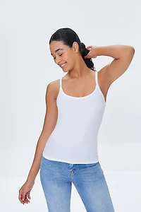 Basic Cotton Thick-Strap Cami