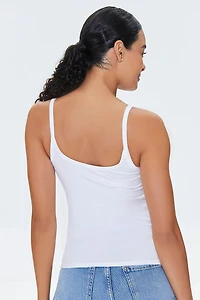 Basic Cotton Thick-Strap Cami