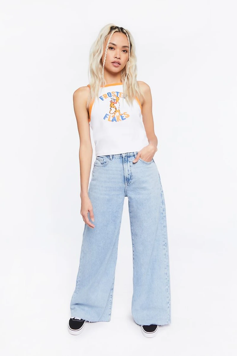 High-Rise Wide-Leg Jeans