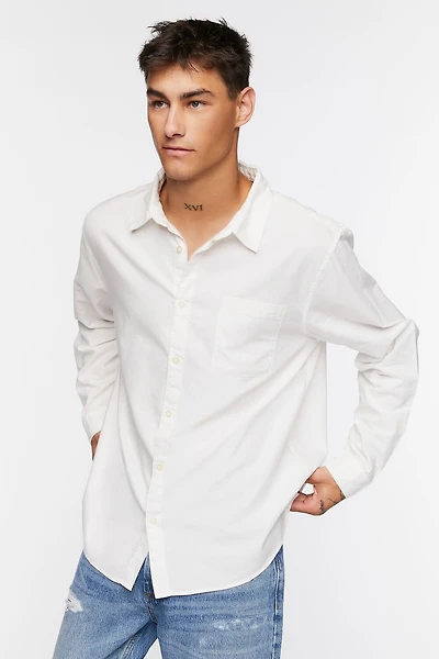 Cotton Button-Up Shirt