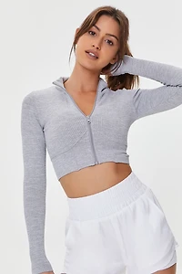 Active Zip-Up Cropped Jacket