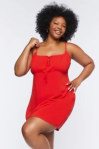 Plus Size Cami Mini Dress