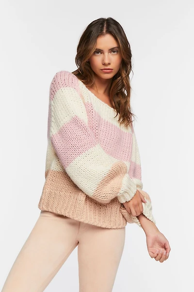 Chunky Striped Sweater