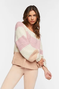 Chunky Striped Sweater