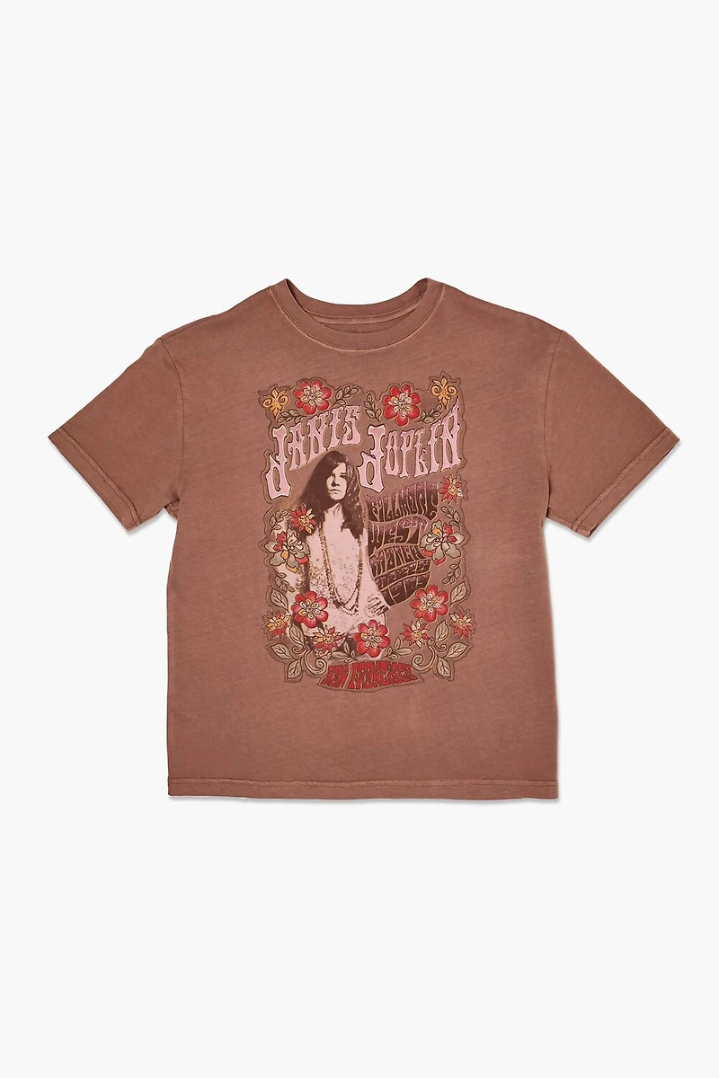 Girls Janis Joplin Graphic Tee (Kids)
