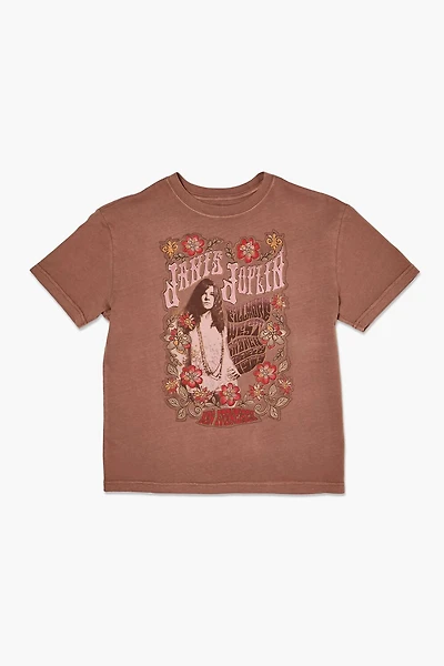 Girls Janis Joplin Graphic Tee (Kids)