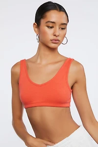 Ribbed Cropped Tank Top