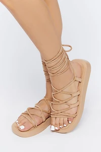 Lace-Up Gladiator Sandals