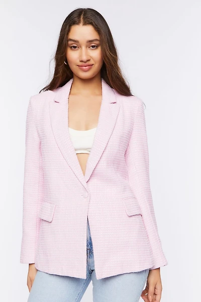 Notched Single-Breasted Blazer