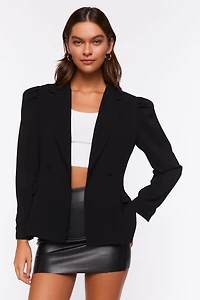 Notched Single-Breasted Blazer