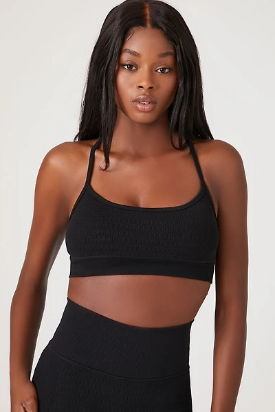 Seamless Crisscross Sports Bra
