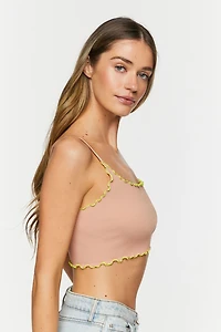 Seamless Lettuce-Edge Cropped Cami