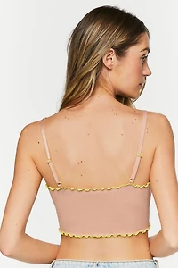 Seamless Lettuce-Edge Cropped Cami