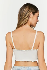 Seamless Lettuce-Edge Cropped Cami