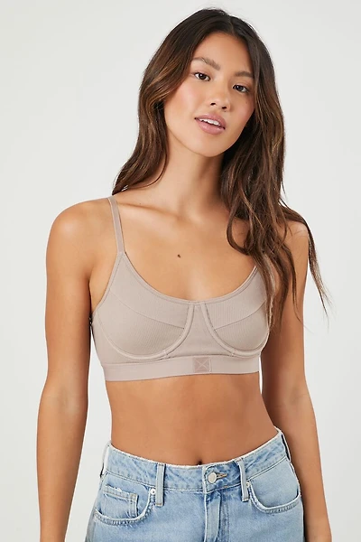 Seamless Cutout Underwire Bra