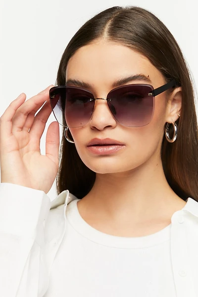 Cat-Eye Gradient Sunglasses