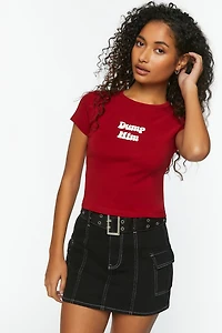 Dump Him Graphic Baby Tee